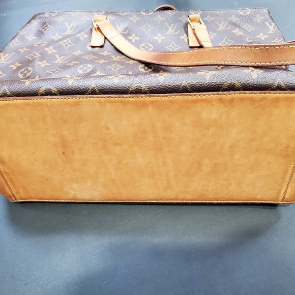 Louis Vuitton Brown Monogram Tote - Picture 7 of 11